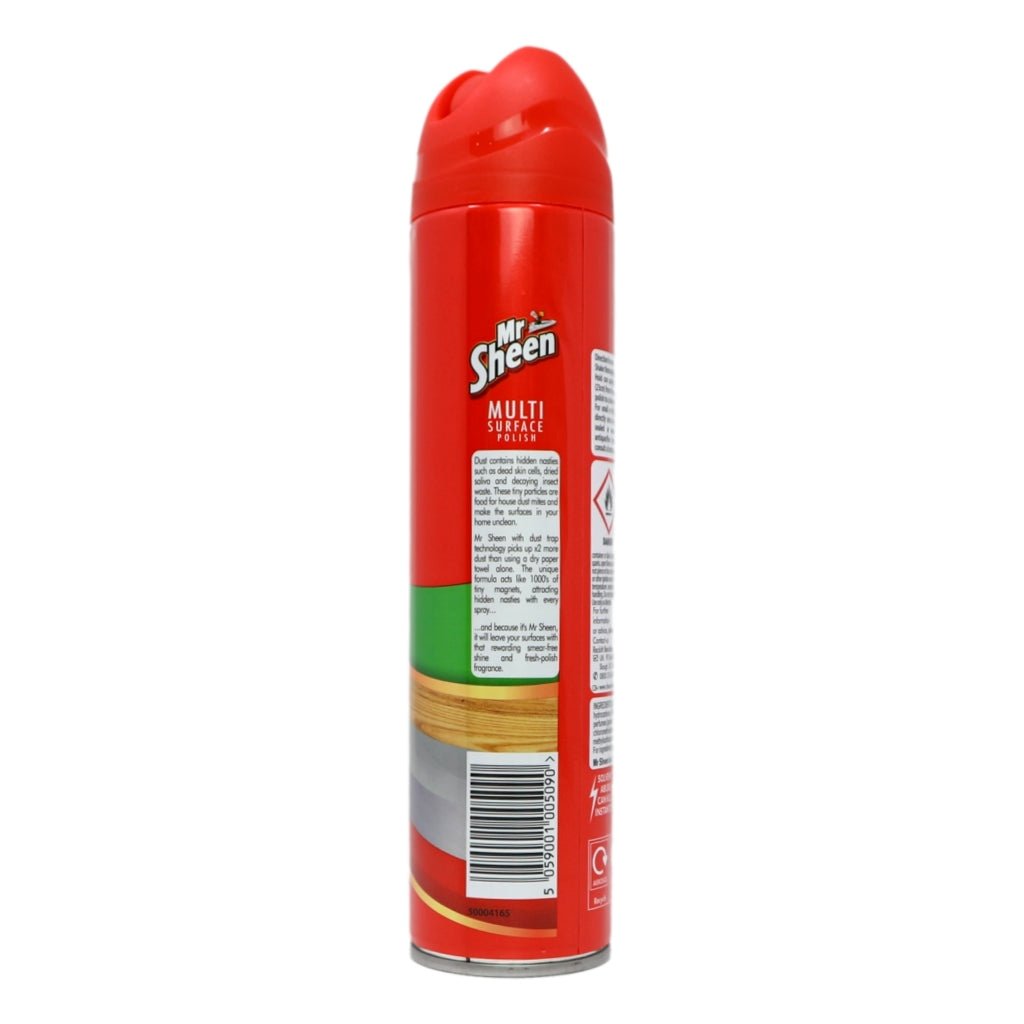 Mr Sheen Aerosol Multi Surface Polish 250ml Spring Fresh