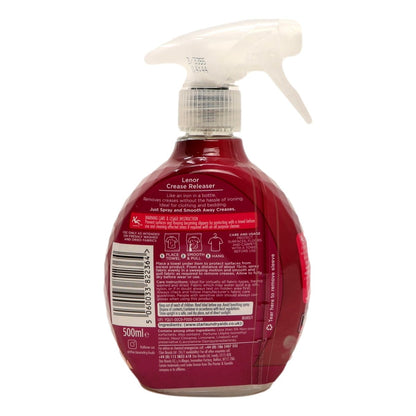 Lenor Crease Releaser 500ml Ruby Jasmine