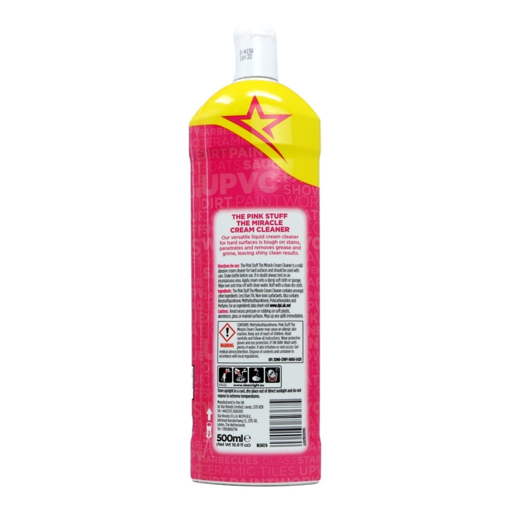 Pink Stuff 500ml Miracle Cream Cleaner