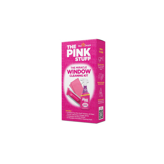 Buy Pink Stuff Window Cleaning Kit - Handle, 2 x cleaning pads, 850ml Window Spray online at Intamarque Wholesale – Trusted FMCG distributor