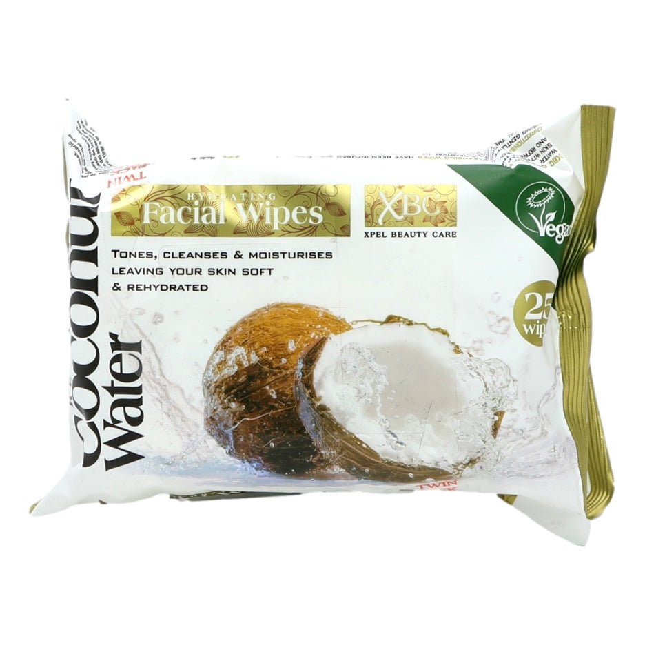 Xpel Coconut Facial Wipes Twin