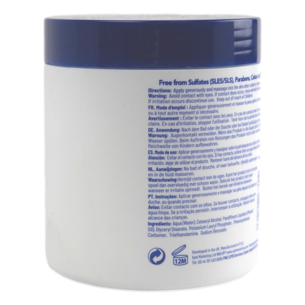 XBC Aqueous Cream Jar 500ml SLS Free - Intamarque - Wholesale 5060120167002