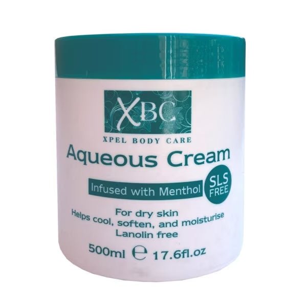 XBC Aqueous Cream Jar 500ml Menthol