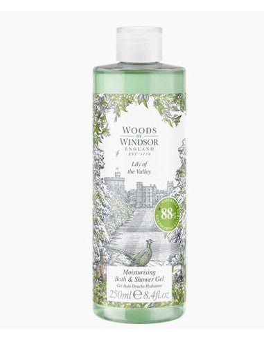 Woods of Windsor Bath & Shower Gel 250ml Lily Of The Valley - Intamarque - Wholesale 5060322953533