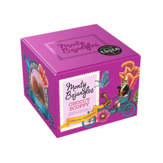 Monty Bojangles Choccy Scoffy Cocoa Dusted Truffles Gift Box