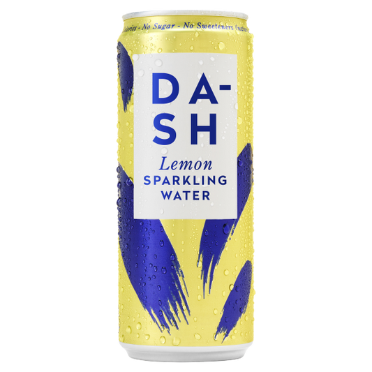 Dash Water Sparkling Lemon 330ml