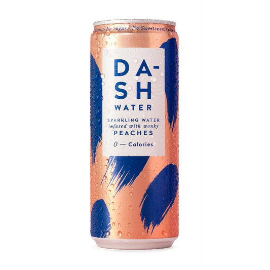Dash Water Sparkling Peach 330ml