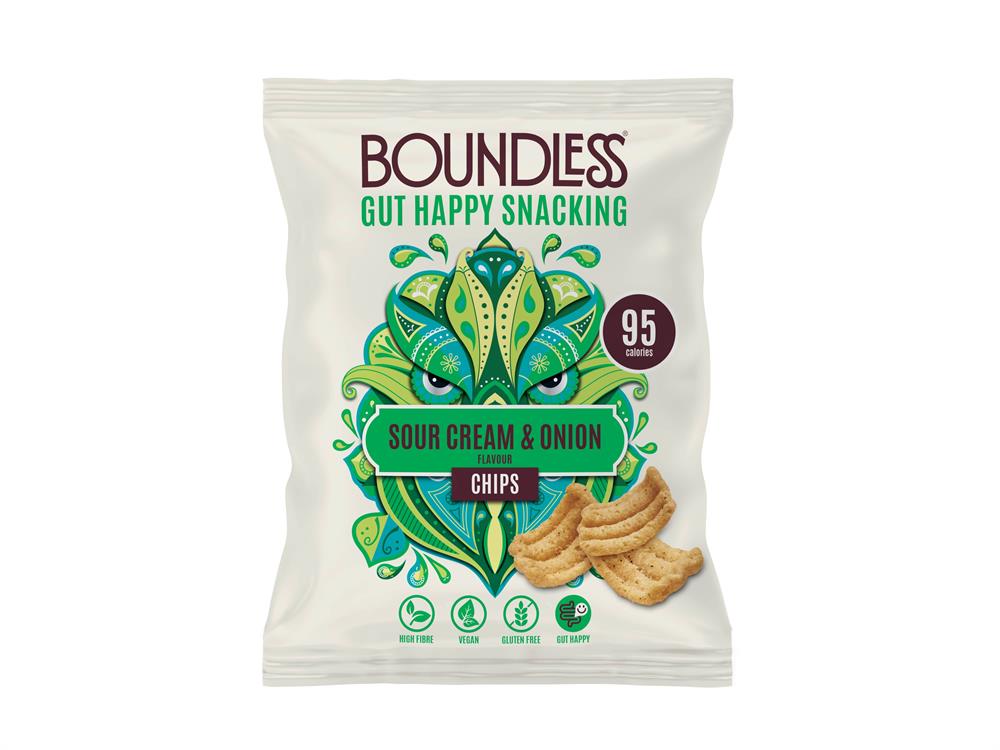 Sour Cream & Onion Chips 23g