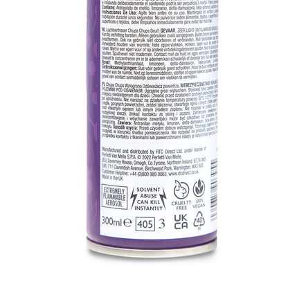 Chupa Chups 300ml Room Spray - Grape