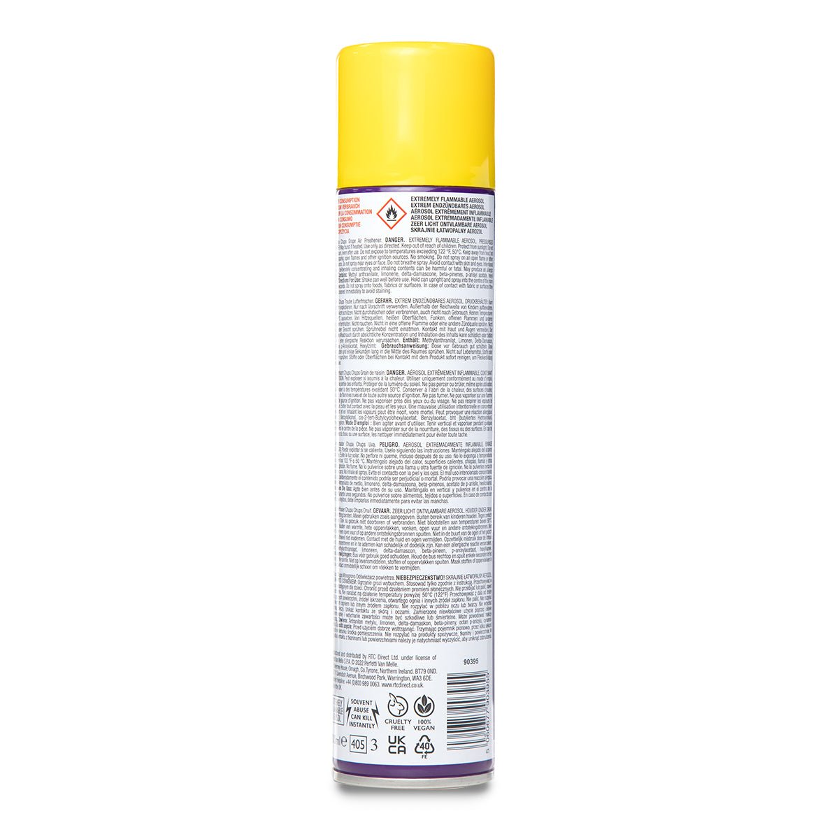 Chupa Chups 300ml Room Spray - Grape