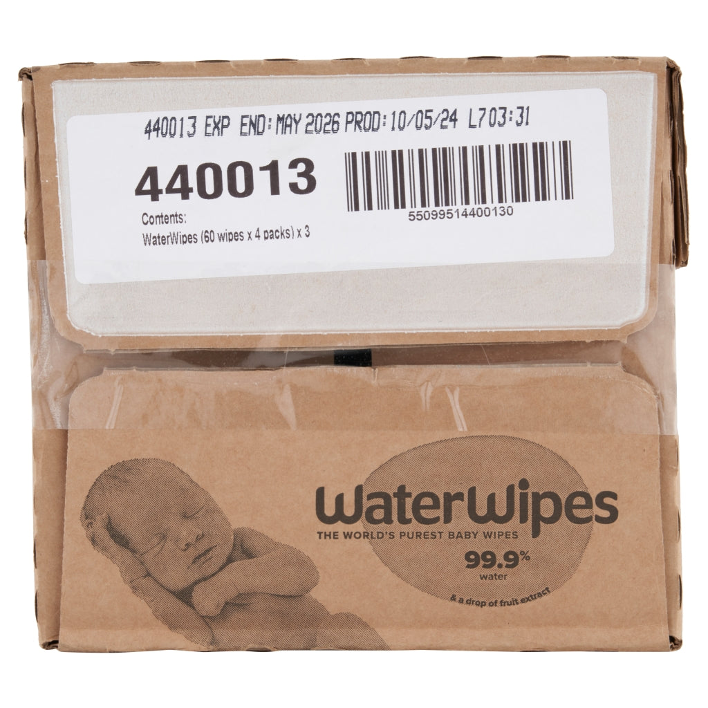 Waterwipes Sensitive 60's 4pk