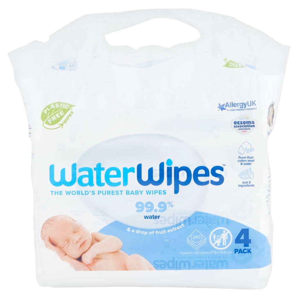 Waterwipes Sensitive 60's 4pk