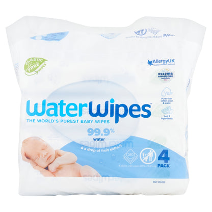 Waterwipes Sensitive 60's 4pk