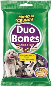 Munch & Crunch Duo Bones 140g Lamb & Rice