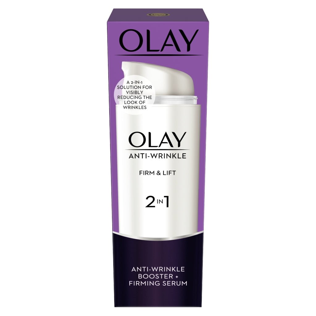 Buy Olay Anti Wrinkle 2in1 50ml Day Cream & Serum online at Intamarque Wholesale – Trusted FMCG distributor