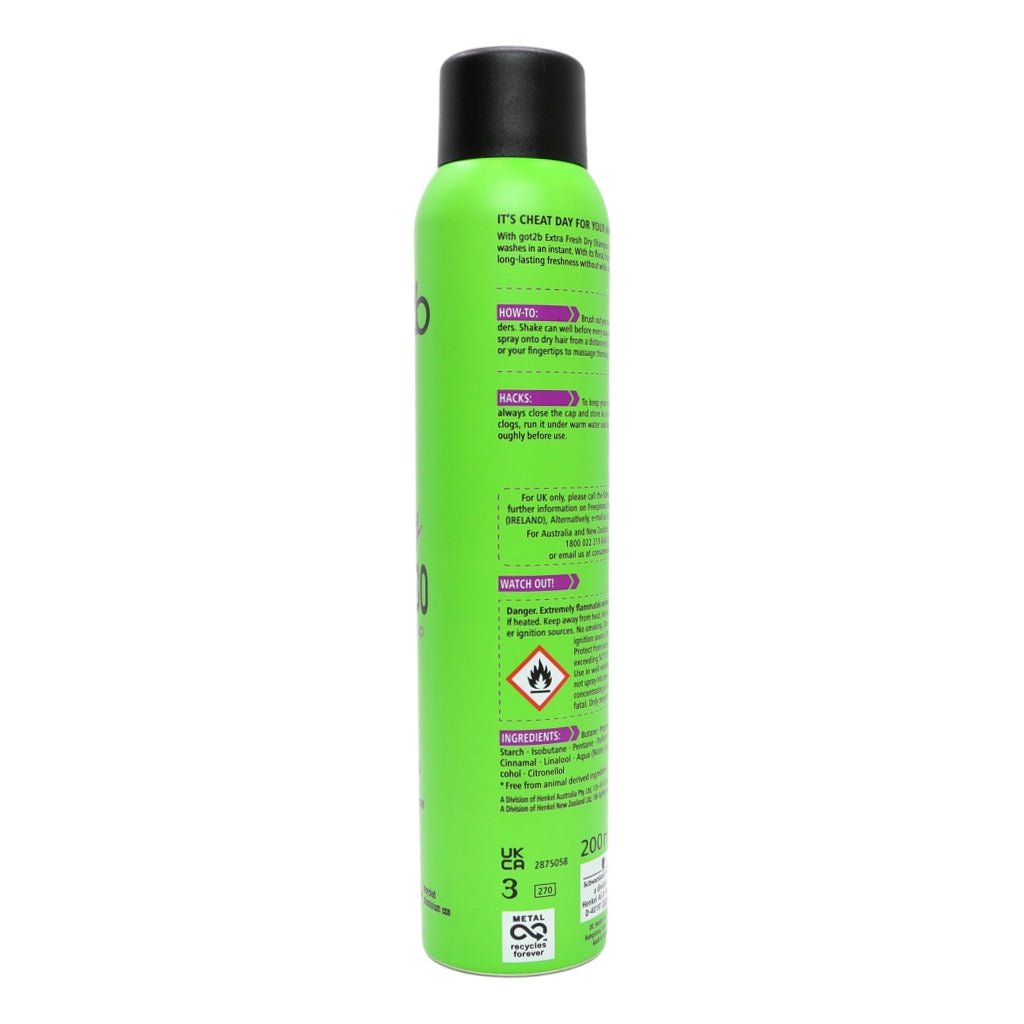 Got2b Fresh It Up Dry Shampoo 200ml Extra Fresh - Intamarque - Wholesale 5410091733377