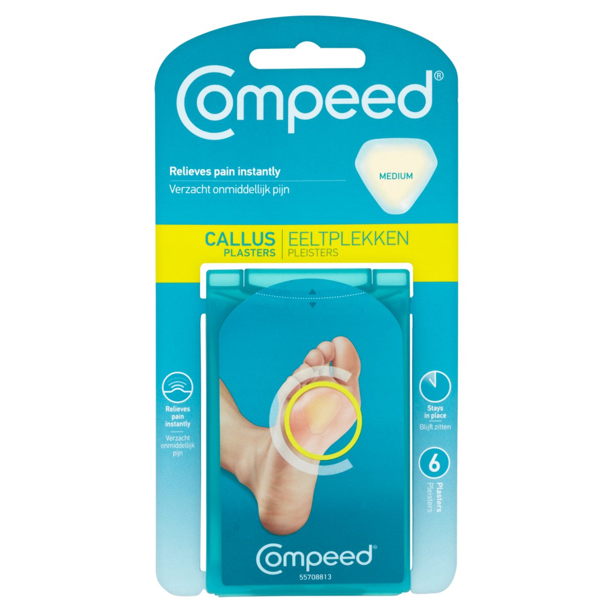 Buy Compeed Callous Plasters 6s Medium online at Intamarque Wholesale – Trusted FMCG distributor