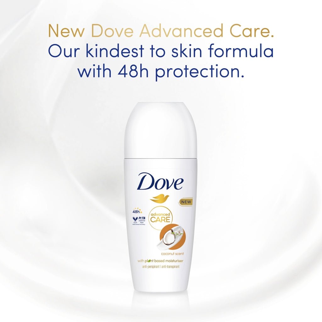 Dove Roll On Advanced Care 50ml Coconut