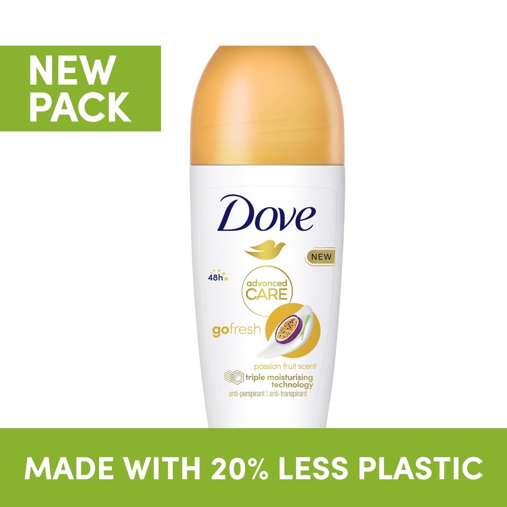 Dove Roll On Advanced Care 50ml Passionfruit