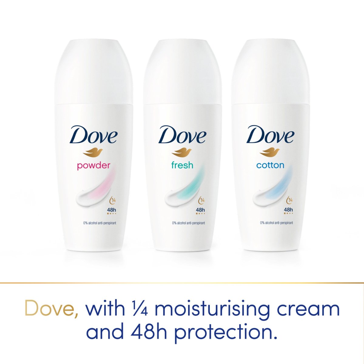 Dove Women Roll On 50ml Fresh - Intamarque - Wholesale 59095385