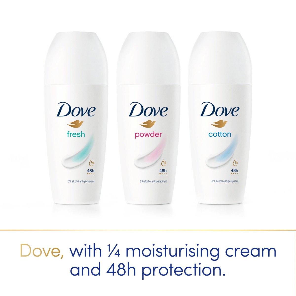 Dove Women Roll On 50ml Powder - Intamarque - Wholesale 59095408