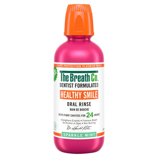 TheraBreath Healthy Smile Rinse 16oz Sparkle Mint - not for sale in US