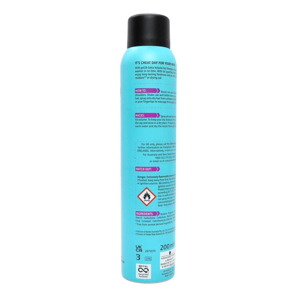 Got2b Fresh It Up Dry Shampoo 200ml Volume