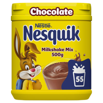 Nesquik Chocolate Flavour Milkshake Mix 500g