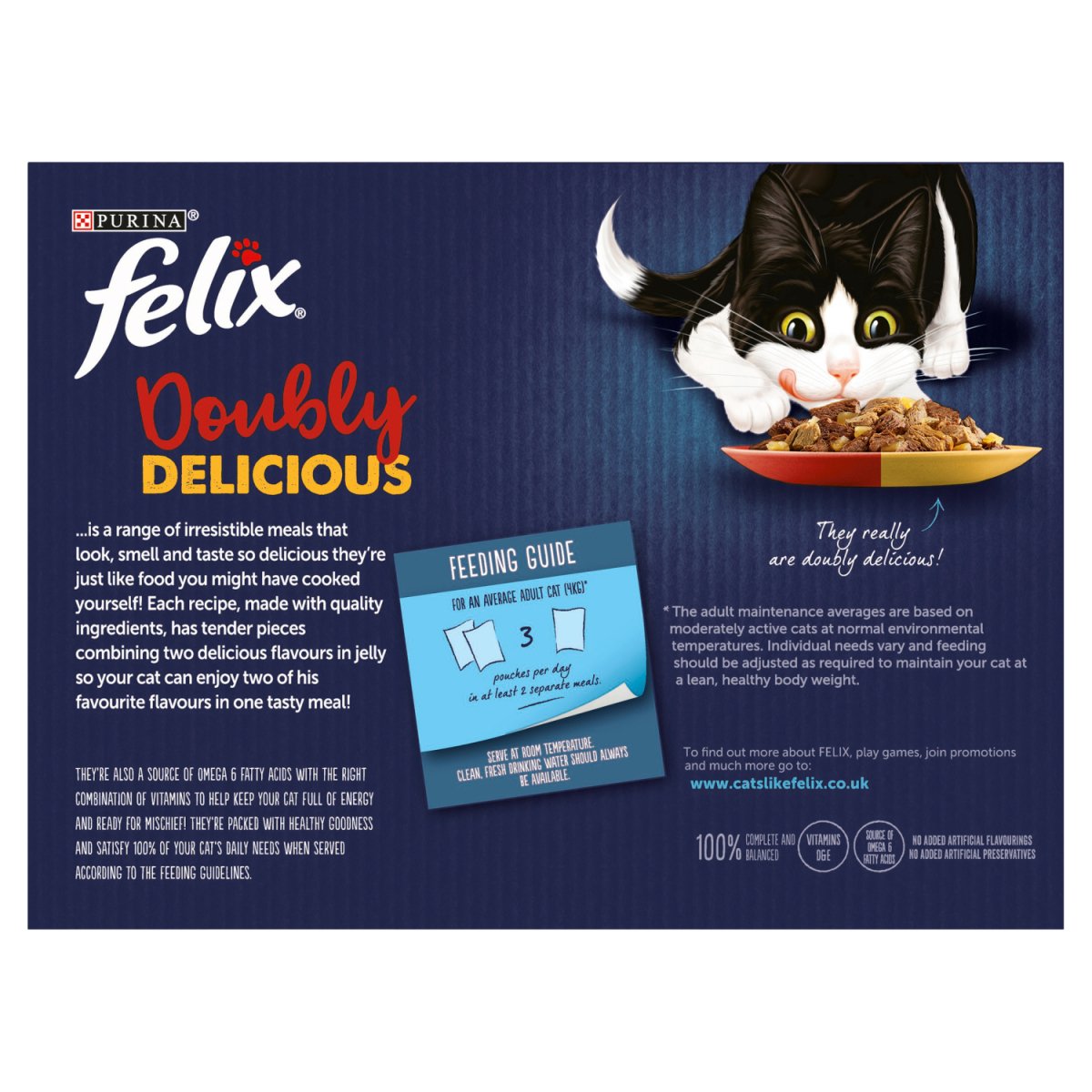 Felix As Good As It Looks 12pk Double Delicious Meat