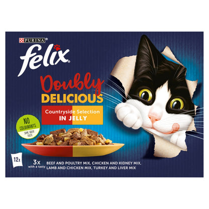 Felix As Good As It Looks 12pk Double Delicious Meat