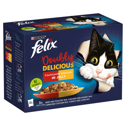 Felix As Good As It Looks 12pk Double Delicious Meat