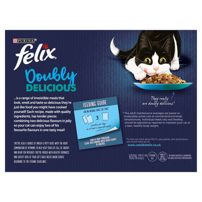 Felix As Good As It Gets 12pk Doubly Delicious Fish