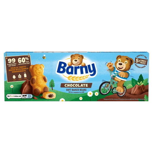 Buy Barney Chocolate 5 Pack  125G online at Intamarque Wholesale – Trusted FMCG distributor