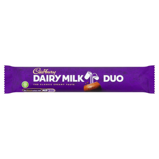 Buy Cadbury Dairy Milk Duo 54.4g online at Intamarque Wholesale – Trusted FMCG distributor