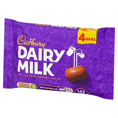 Cadbury Dairy Milk 4Pk 108.8G