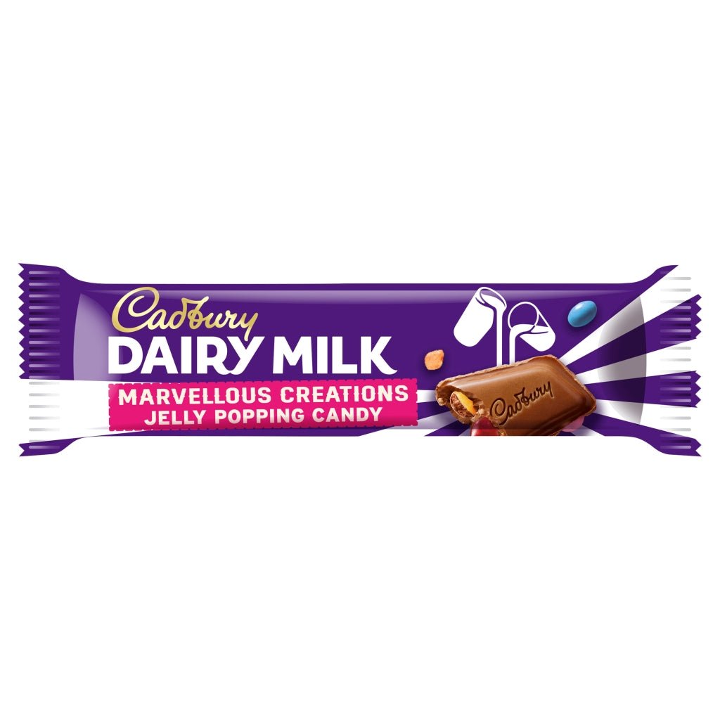 Cadbury Marvellous Creations Jelly Popping Candy  Std 47g