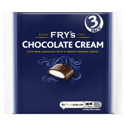 Buy Frys Chocolate Cream 3 Pack 147G online at Intamarque Wholesale – Trusted FMCG distributor