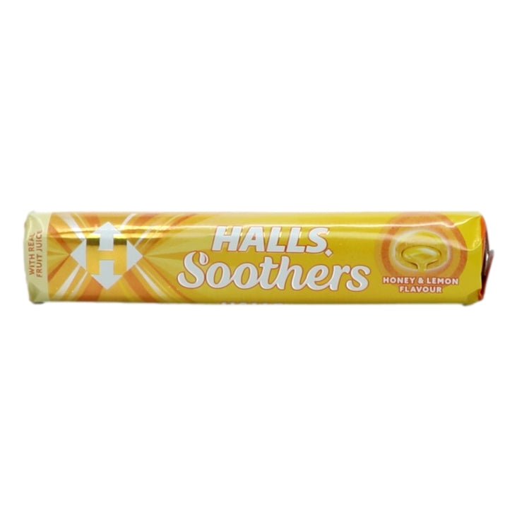 Halls Soothers Honey And Lemon 45g