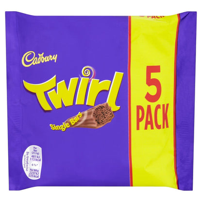 Cadbury Twirl Snacksize 5pk