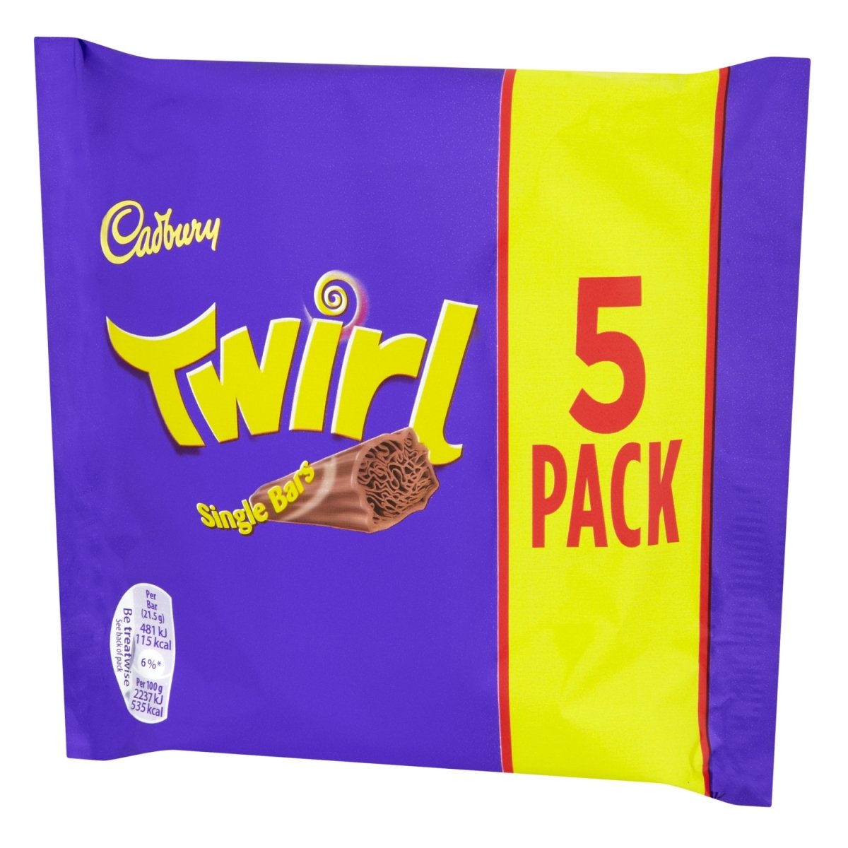 Cadbury Twirl Snacksize 5pk