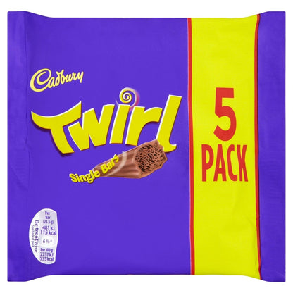 Buy Cadbury Twirl Snacksize 5pk online at Intamarque Wholesale – Trusted FMCG distributor