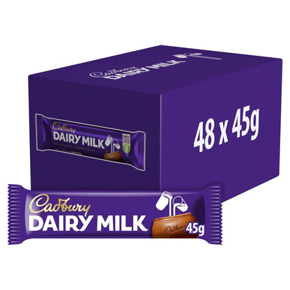 Cadbury Dairy Milk Chocolate Bar 45 Gr