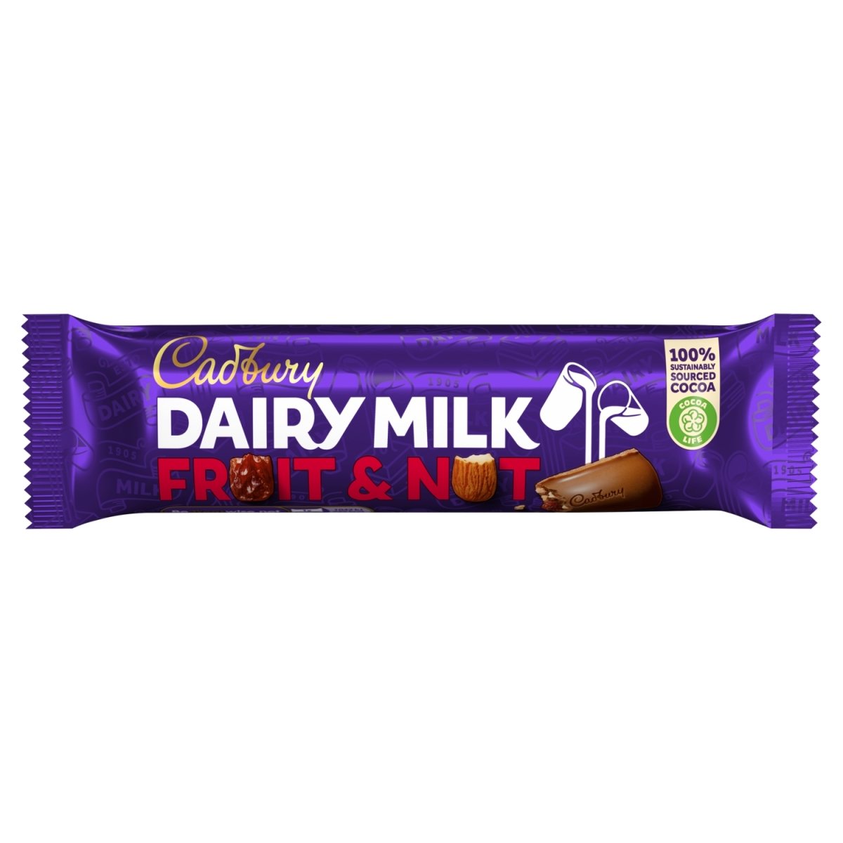 Buy Cadbury Dairy Milk Fruit & Nut online at Intamarque Wholesale – Trusted FMCG distributor