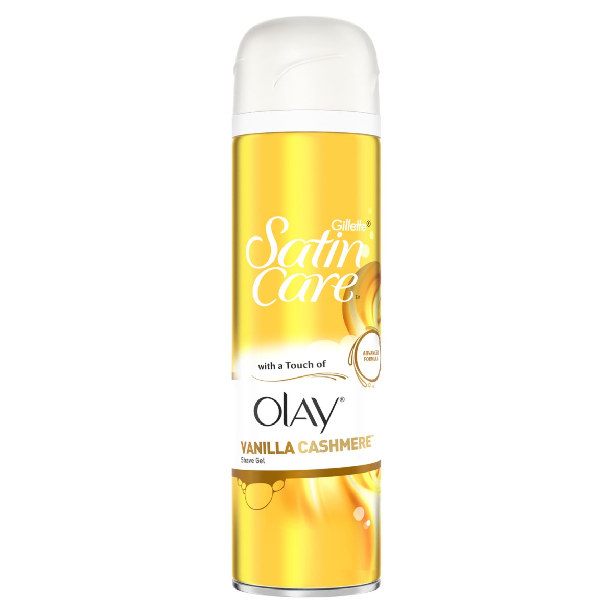 Gillette Venus Satin Care Olay Vanilla Cashmere Shave Gel - 200ml