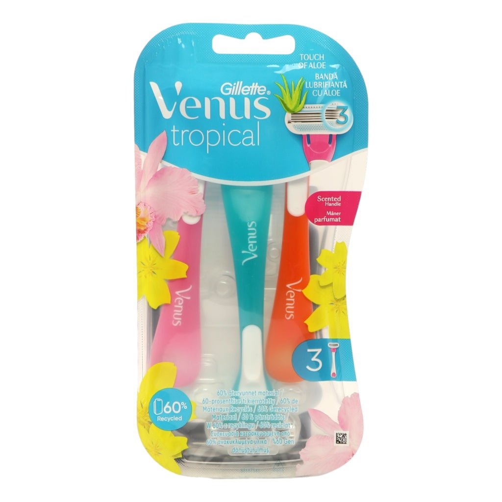 Gillette Venus Simply 3 Disposable Razor 3s Tropical