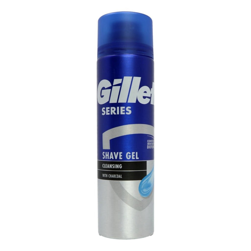 Gillette Series Shave Gel 200ml Cleansing with Charcoal