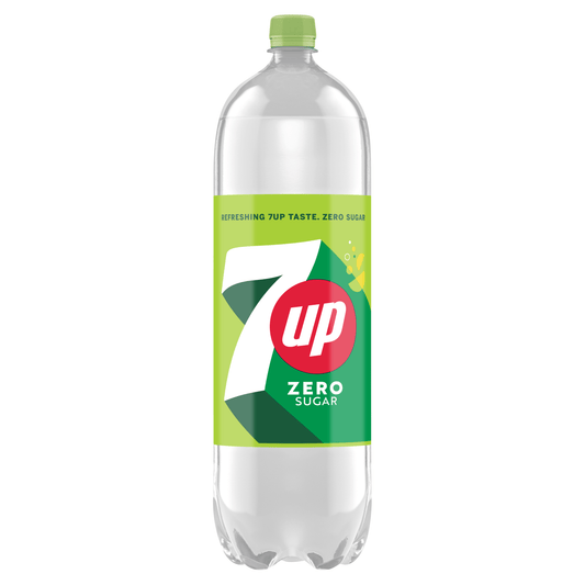 7UP Zero Sugar 2 Litres - UK Food & Drink - 4060800310002