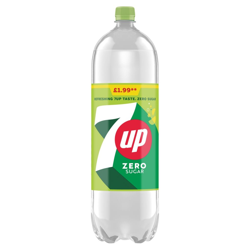 7UP Zero Sugar 2 Litres - UK Food & Drink - 4060800310033