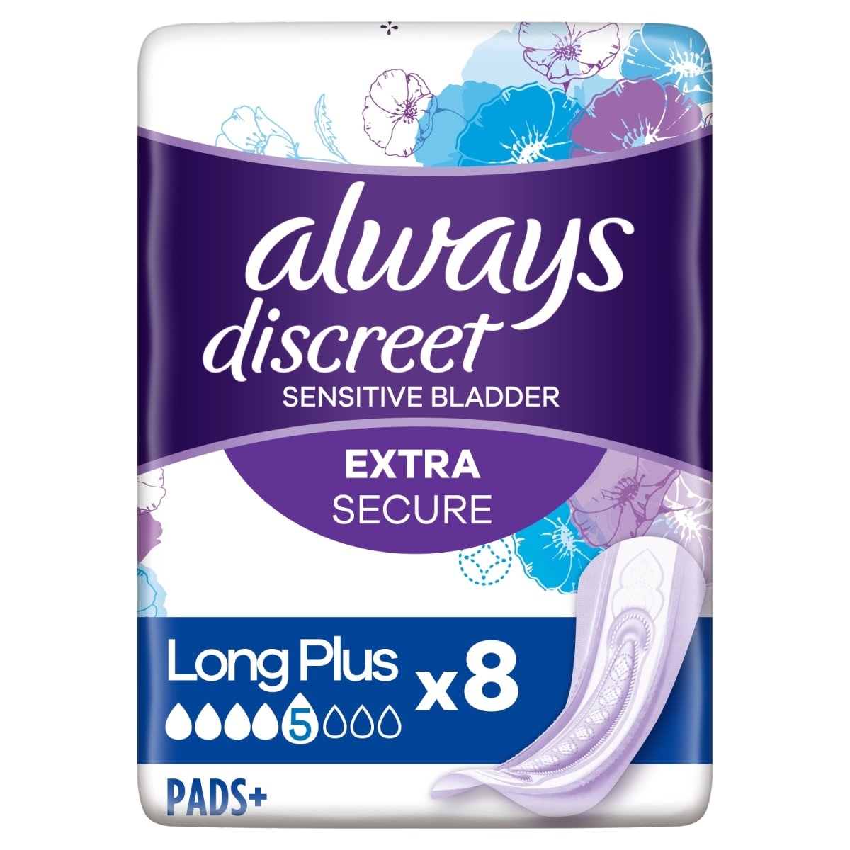 Always Discreet 8s Sensitive Bladder And Incontinence