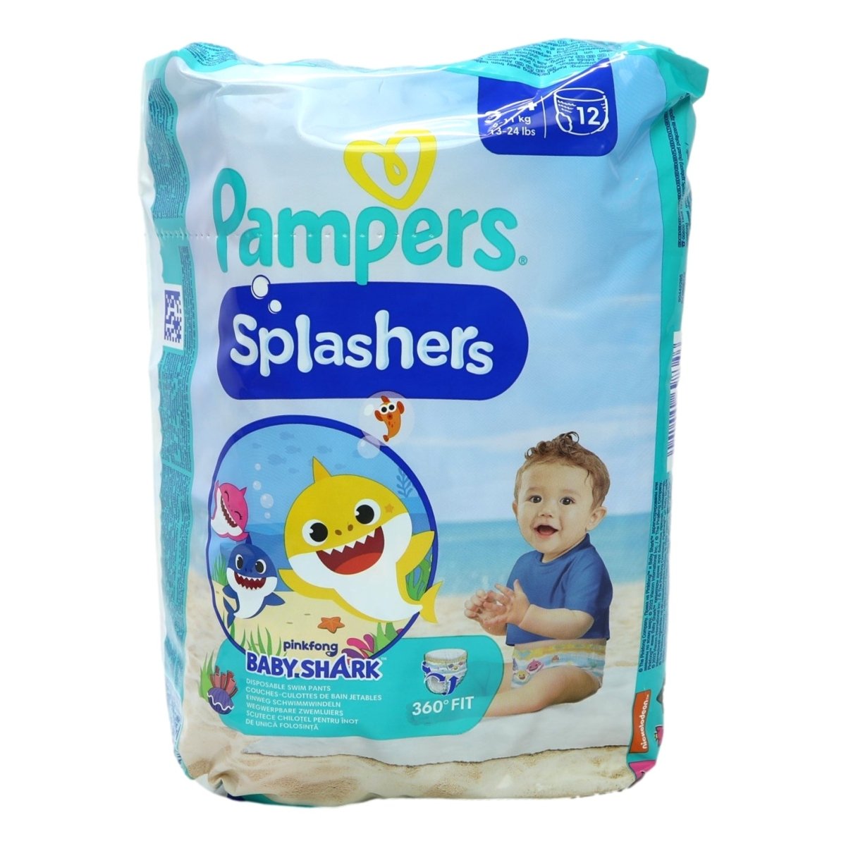 Pampers Splashers Swim Pants S3 Baby Shark